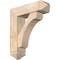 Ekena Millwork Legacy Arts and Crafts Smooth Bracket w/ Offset Brace, Douglas Fir, 7 1/2"W x 26"D x 30"H BKT0806X26X30LEC03SDF - alternate 1